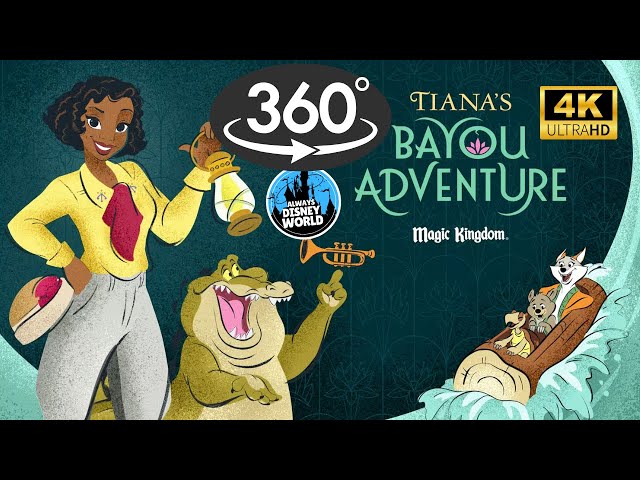 4K POV 360 VIDEO Tiana’s Bayou Adventure | FRONT SEAT Row POV | Walt Disney World's Magic Kingdom