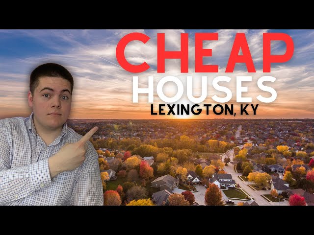 Most affordable neighborhoods in Lexington, KY