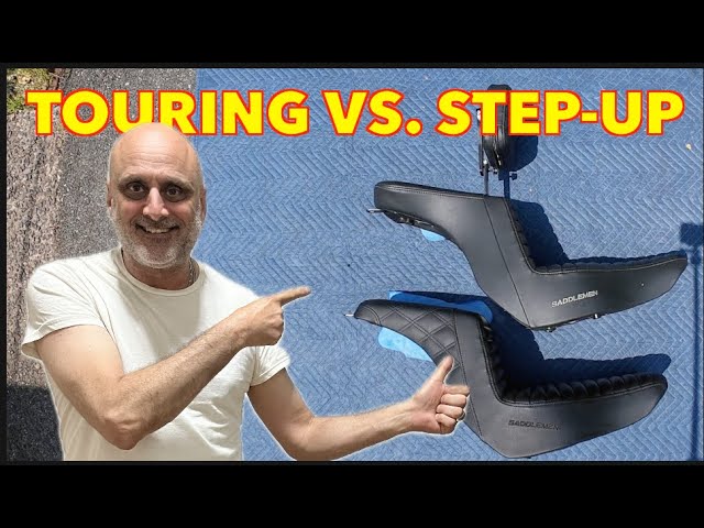 Touring Vs. Step Up - Saddlemen Softail Seats