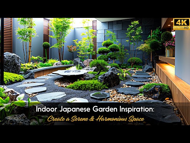 Create a Tranquil Oasis: Design Ideas for a Breathtaking Indoor Japanese Garden Oasis