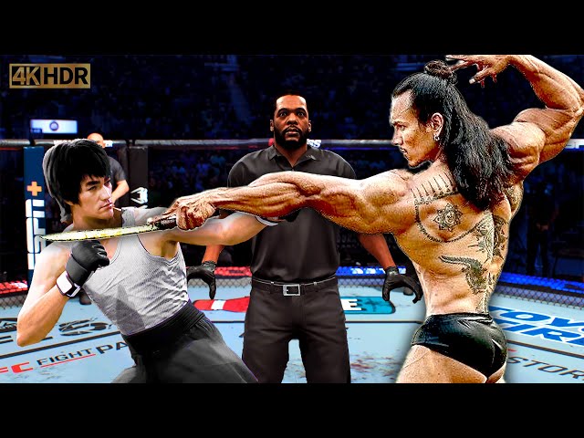 TRUE Bruce Lee vs. Thai Samurai REMATCH | EA Sports UFC 5