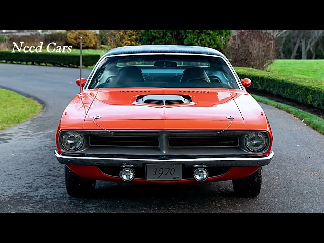 1970 Plymouth Hemi Cuda with Ultra-Rare Factory Option Sells for Over $500K at Auction