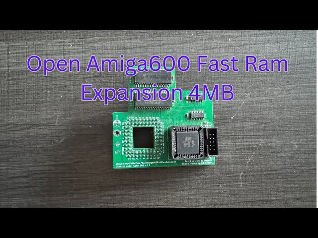 Amiga 600 4MB fast memory