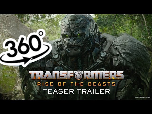 360 VR Virtual Reality | In theatre Experience| Transformers: Rise of the Beasts Official Teaser2023