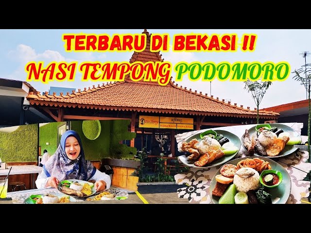 NASI TEMPONG PODOMORO BEKASI | KULINER TERBARU DI BEKASI PEDAS SAMBALNYA BIKIN NAGIH | WAJIB COBA!!