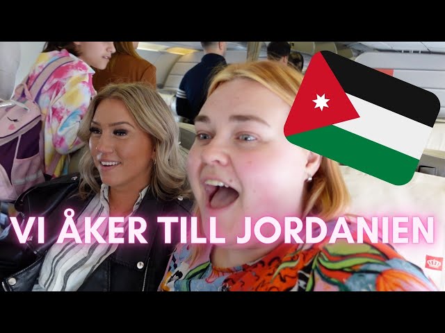 AMBASSADÖREN MÖTER OSS I JORDANIEN.. VEM ÄR VI ENS? Resevlogg #1 Jordanien 2023