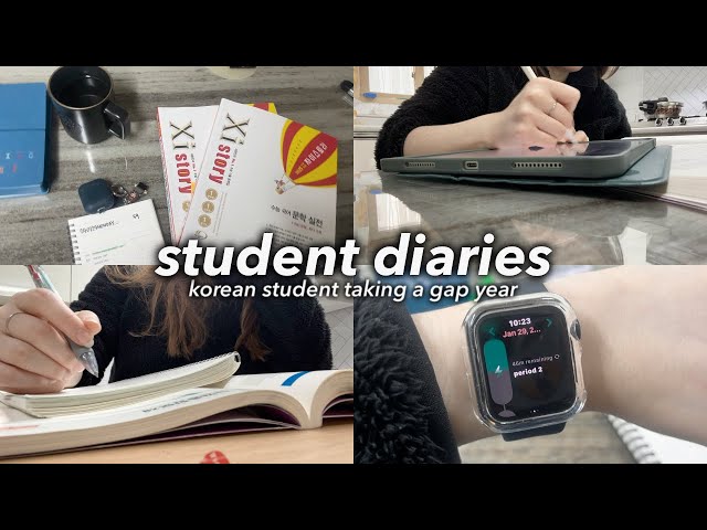 study vlog📓: timelapse of my study sessions, productive while sick, no talking vlog (sadly)