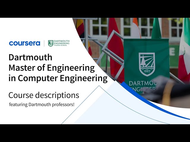 Dartmouth Master of Engineering in Computer Engineering Course Overview V2