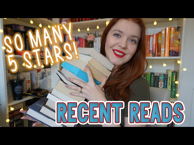 Recent Reads - So Many 5 Stars!  November to January Wrap Up