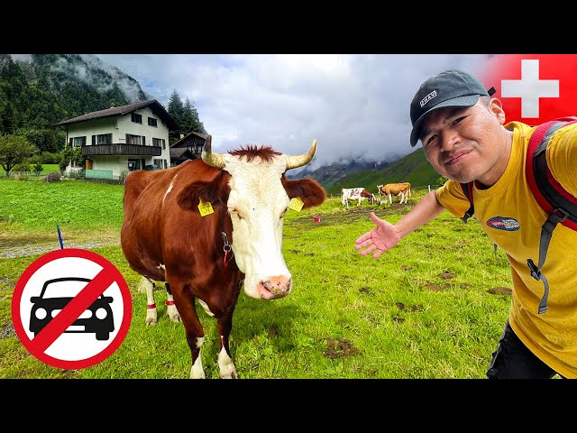 El pueblo más BELLO de Suiza donde PROHIBEN AUTOS