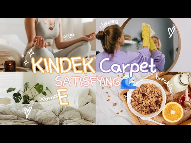 Extremely Dirty Carpet Deep Cleaning Satisfying ASMR - Carpet Cleaning ASMR