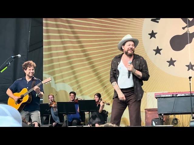 Conan O’Brien w/Dawes  w/Nathaniel Rateliff - Everybody’s Talkin’- Newport Folk Festival 2024