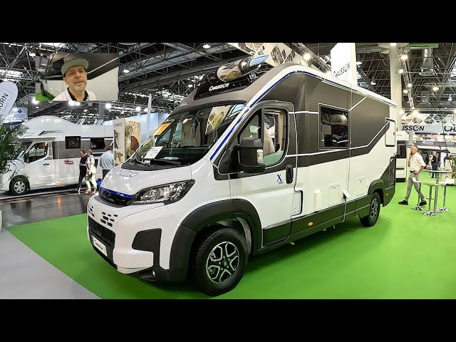 Chausson X 650 exclusive line X650 RV Camper Van Camping car 2025 Fiat walkaround + interior V2023