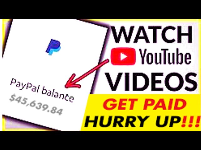 Make Money By Watching Videos (2020 Edition) PayPal Money