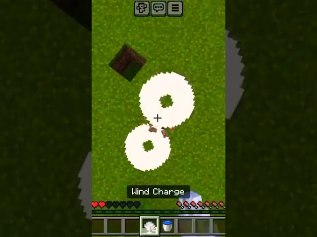 Minecraft boat and slim wind charge clutch #minecraft #shortsfeed #shortsviral @AnshuBisht@PSD1