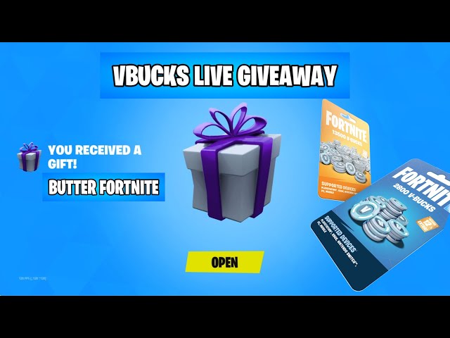 🚨 LIVE FORTNITE 13,500 V-BUCKS GIVEAWAY🚨 l Claim V-Bucks Here l ✅ Fortnite Chapter 6✅