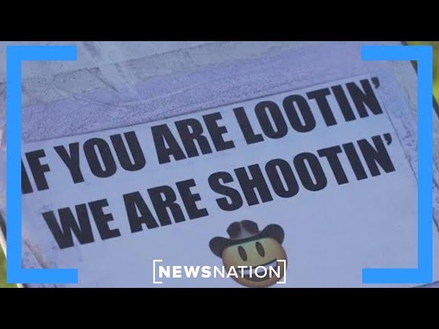 Looting is 'lowest form of human behavior': LA-area resident | Vargas Reports