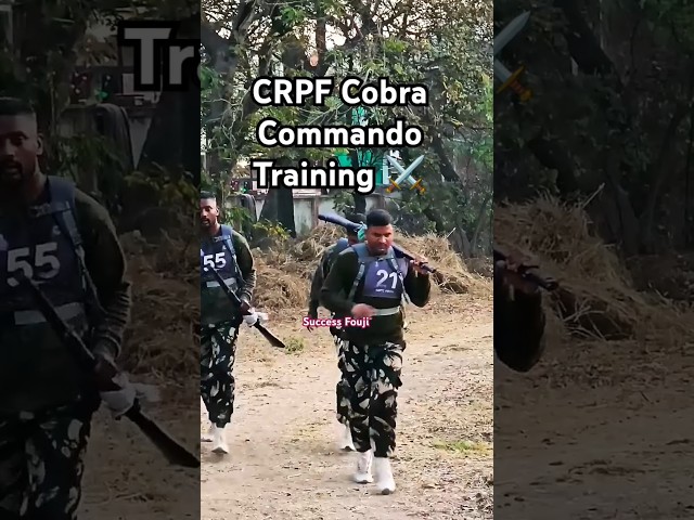 CRPF Cobra Commando Training ⚔️|| #army #armylover #trending #shorts #training #commando #military