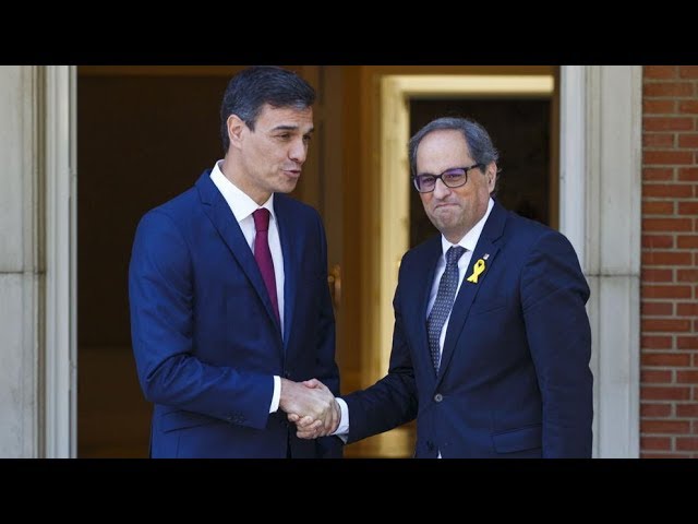 EL GOBIERNO PROPONE A QUIM TORRA CONSTITUIR LA MESA DE DIÁLOGO EL PRÓXIMO LUNES EN MONCLOA