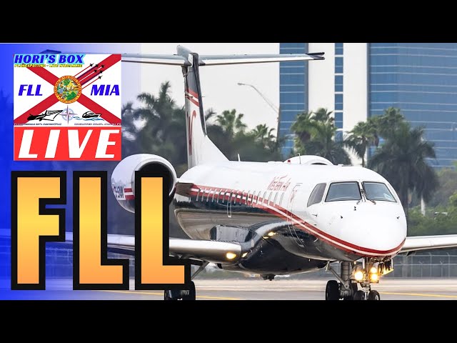 🔴 LIVE | FLL Plane Spotting  | Fort Lauderdale-Hollywood International Airport | 1/30/2025