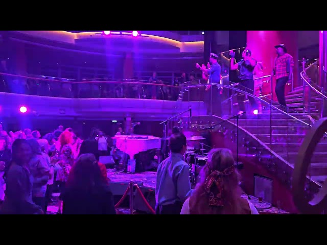 Vision of the Seas '70s party