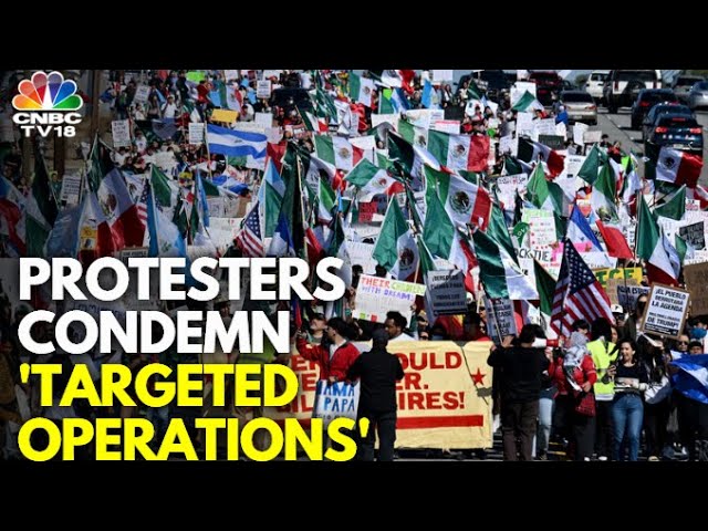 US News: Protesters March Against Immigration & Customs Enforcement In Atlanta | Donald Trump | N18G