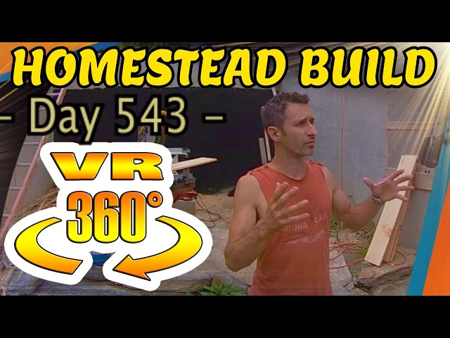 Homestead Building - Electrical Wiring OUTSIDE the house?!!! and Minimizing Scrap