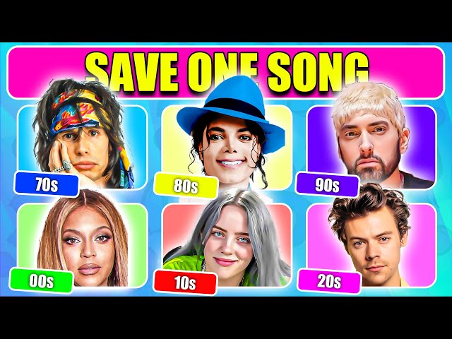 Save One Song 🔥 | 20s vs 10s vs  00s vs  90s vs  80s  vs 70s 🎵😉