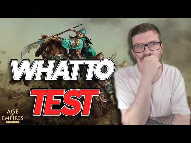 What Am I TESTING Next?! Field Test UPDATE! | Age of Empires Mobile