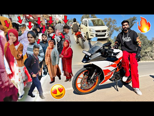 Ktm Rc 200 Bike Modifed Market Public Reaction 2025 | Yogesh 01