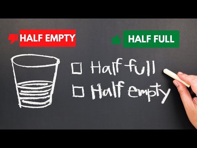 Why You Should Always See the Glass as Half Full! #mindset #motivation #motivational