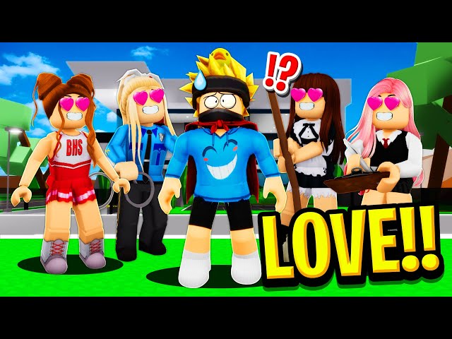 ALL GIRLS Fell in LOVE ME in Roblox BROOKHAVEN RP!!