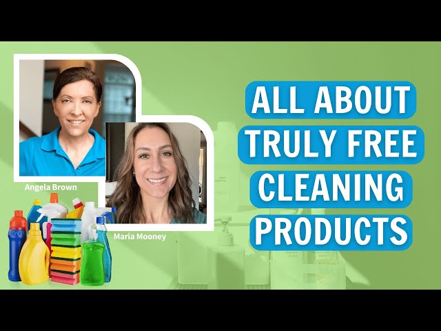 Truly Free Cleaning Products Live Q & A with Maria Mooney