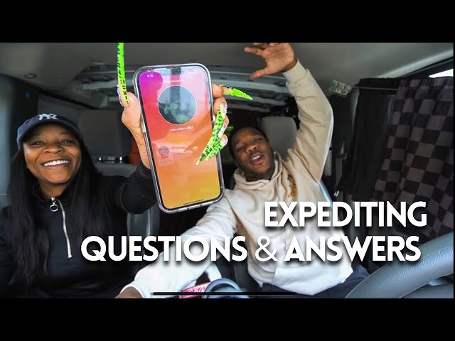 Answering Your Expediting Questions | Owner Operator | GIVEAWAY WINNER