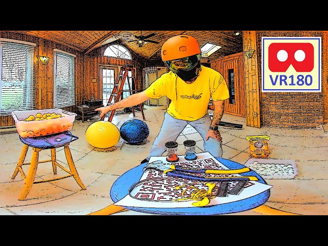 Inter-Dimensional Ping Pong Balls | Virtual Reality / VR180 | YouTube VR app