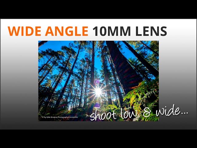 Photography Tips: Shoot with a wide 10mm Lens