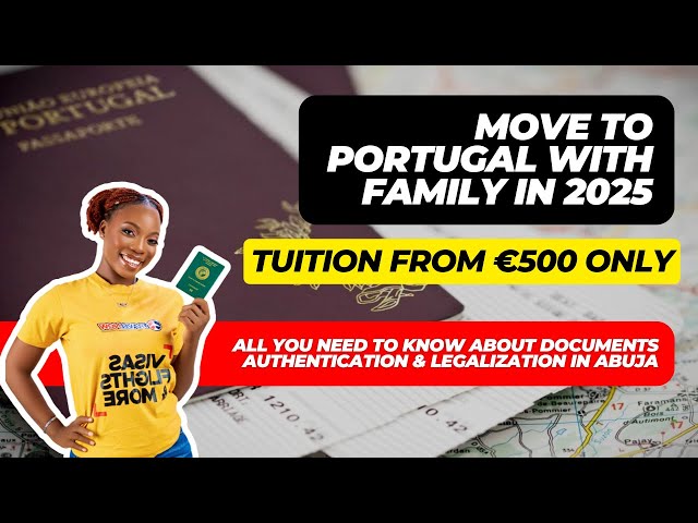 MOVE TO PORTUGAL WITH FAMILY | Tuition fees from €500 only