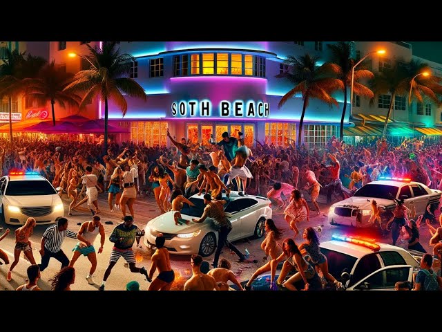 Is Spring Break on South Beach complete madness in 2024? gringo exotic