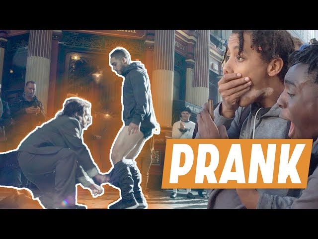 PRANK FOOTBALL - HUMILIATION OLD MAN VIDEO