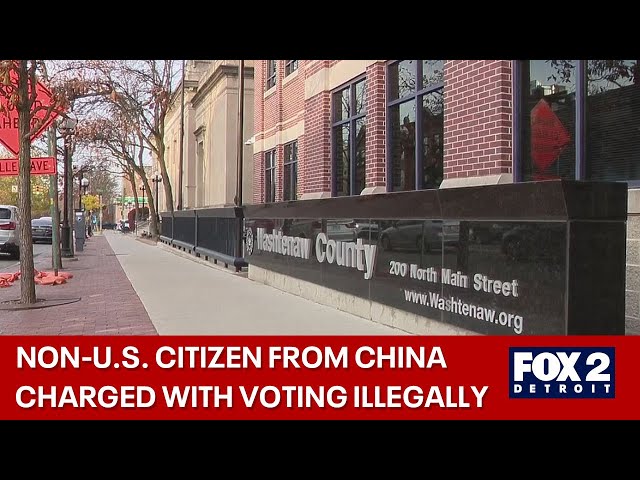 Noncitizen U-M student from China charged with casting ballot in Ann Arbor