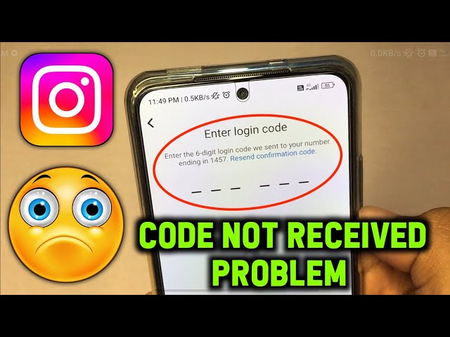 Instagram Security Code Not Received Problem Solved, code not received Instagram problem#instagram