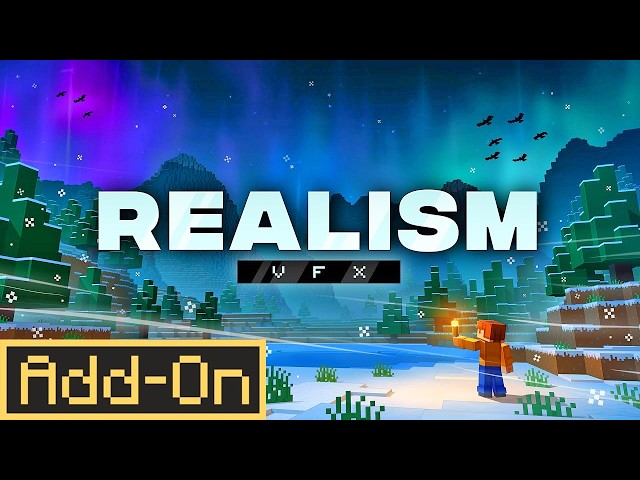 Realism VFX ADDON - The Most Realistic Minecraft Experience EVER in-depth review