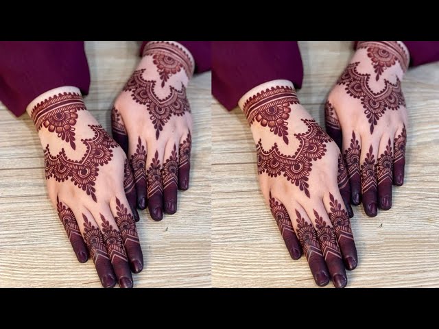 New Bridal Mehndi Design| New Simple & Easy Mehandi Design| Mehendi Ki Dizain| Bridal Henna Designs