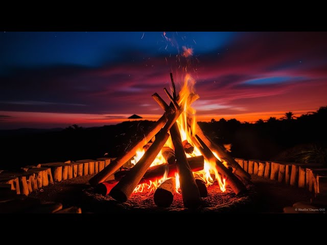 🔥 Cozy Fireplace 4K ! Fireplace with Crackling Fire Sounds. Crackling Fireplace 4K