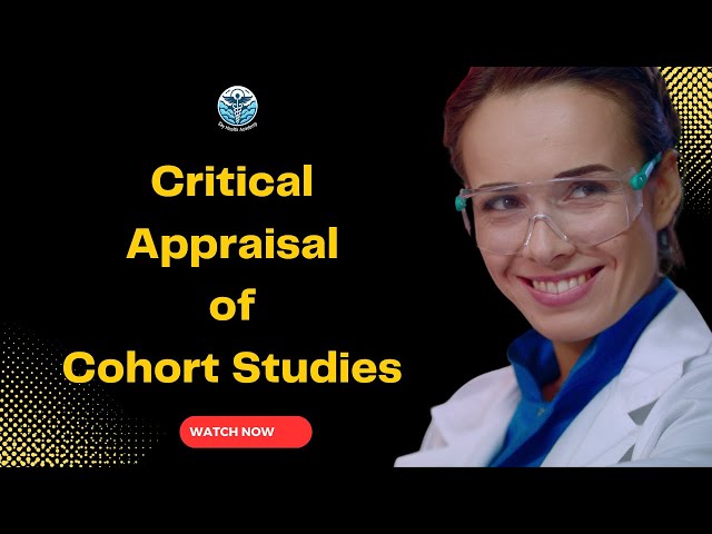 Critical Appraisal Training: Cohort Studies