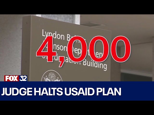 Judge halts Trump admin’s plan to put 2,200 USAID workers on leave