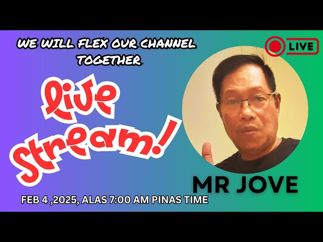 Mr. JOVE is live