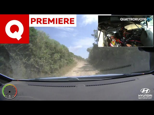 Che effetto fa un'auto da rally a 200 km/h in sterrato? Hyundai i20 WRC