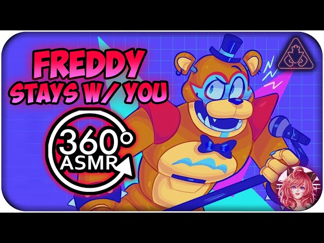 Glamrock Freddy Stays With You~ [360º VR ASMR] | FNAF: Security Breach 360 VR