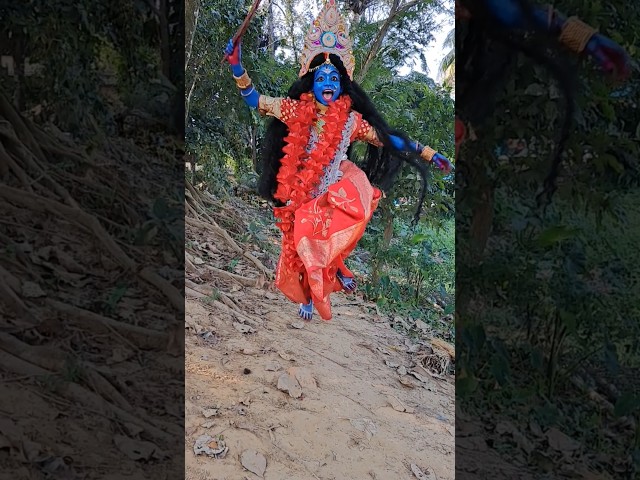 Maa kali ka krodh #kali #krishna #durgapuja